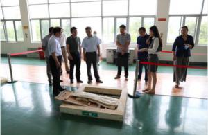 连云港市总工会副主席张明富一行来汤沟酒业调研